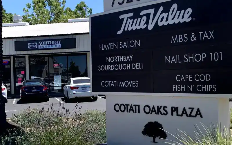 Custom Monument Sign for wayfinding