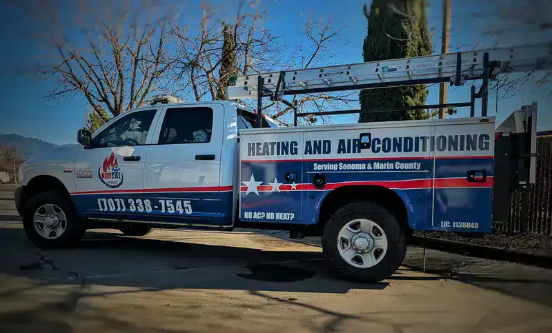 Custom vinyl truck wrap