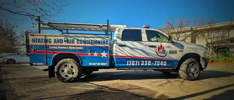 custom vehicle graphics for a company truck