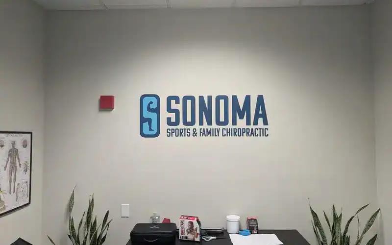 indoor vinyl lobby signs